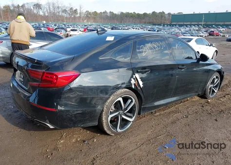 2021 Honda Accord Sport 2.0T from USA, damaged, VIN 1HGCV2F38MA006089